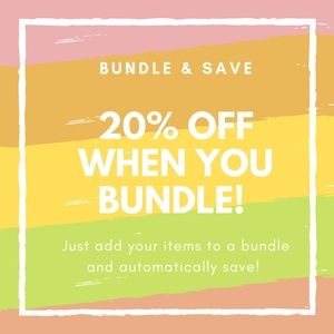 BUNDLE & SAVE Whole Closet Discount! 20%